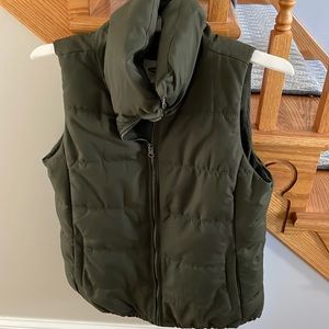 Green Puffer Vest
